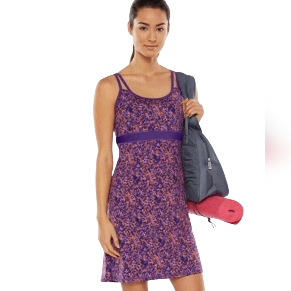 Gaiam Studio To Street Shine Racerback Sport Dress Sz M Athleisure Beach Vacay